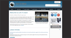 Desktop Screenshot of linktoislam.net